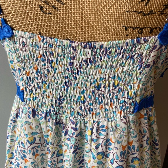 Stellah Sz M Multicolor Floral Women’s Sundress - Picture 4 of 9